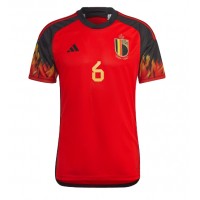 Camiseta Bélgica Axel Witsel #6 Primera Equipación Mundial 2022 manga corta